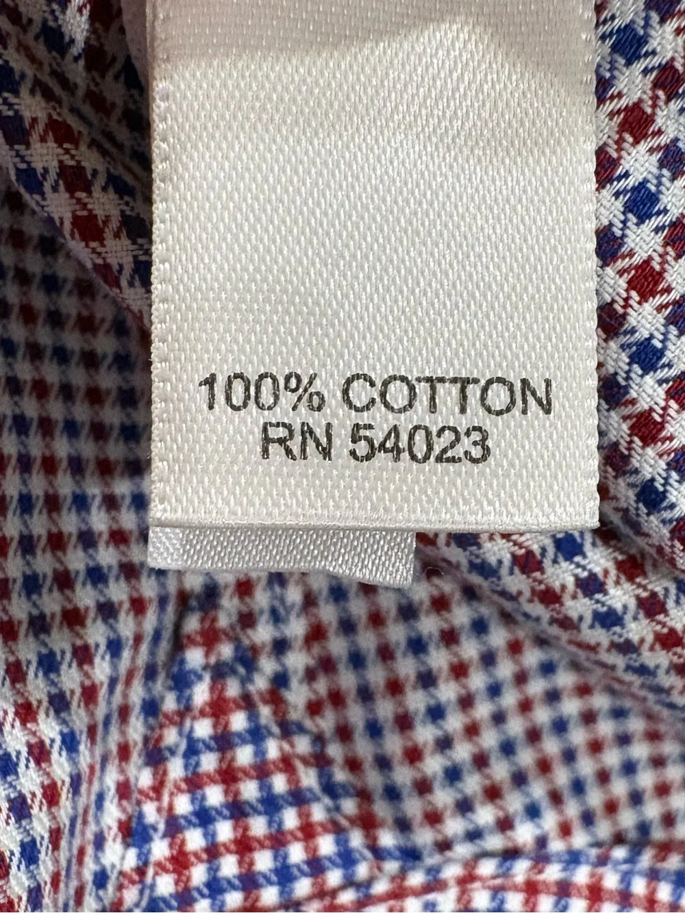 Banana Republic Non-Iron Slim Fit Red Blue Gingham Dress Shirt M Cotton Classic